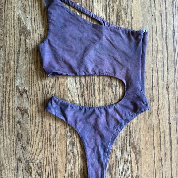 I.AM.GIA Mauve Saturn Cutout Dance Sexy Bodysuit   Women's Size XS - Picture 5 of 7